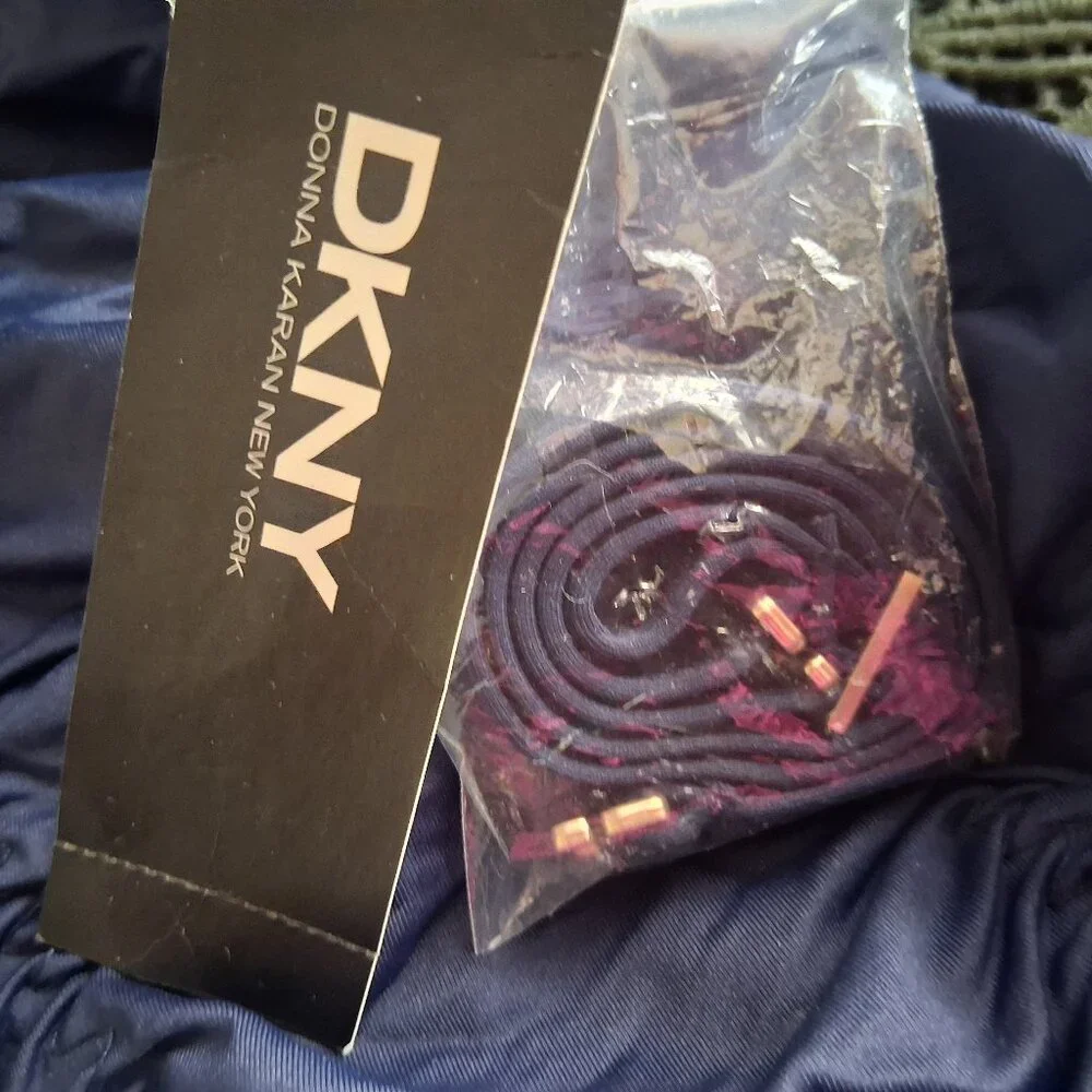 DKNY Bandeau Swimdress Swimsuit Navy Size 6 New - Picture 7 of 7
